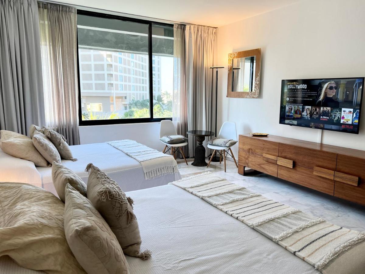 Xcanan Loft On Park Royal, The Best Area In Cancun Right On The Beach Exterior photo